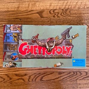 Rare Ghettopoly in fantastic shape (all pieces included)